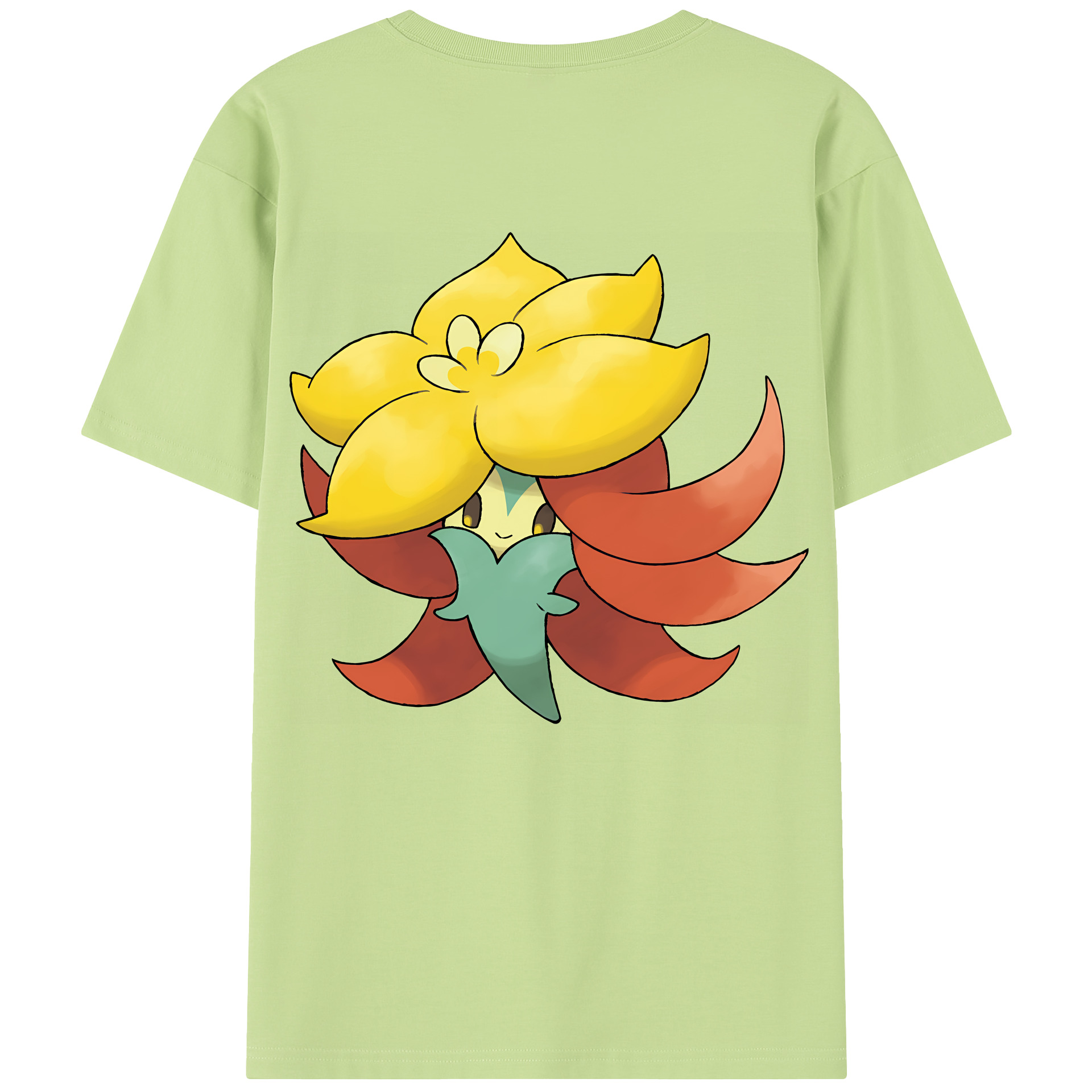 （画像用） ポケットモンスター Pokémon 綿100％半袖Tシャツ（背面プリント）